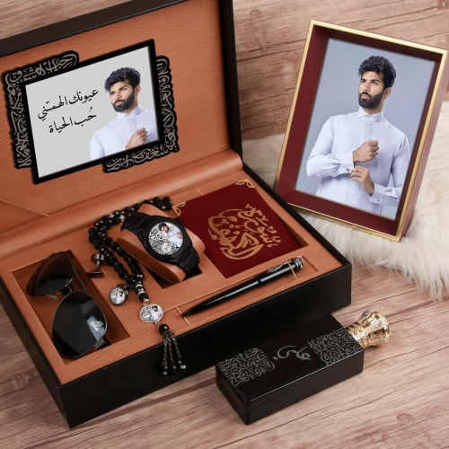 طقم ساعة رجالية مميزة