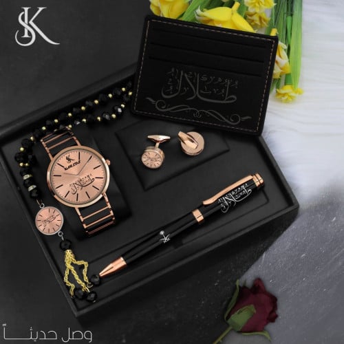 طقم ساعة رجالية مميزة