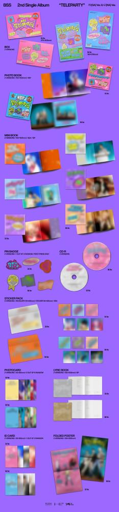 PRE-ORDER) BSS (SEVENTEEN) - [TELEPARTY] 2nd Single Album RANDOM Version