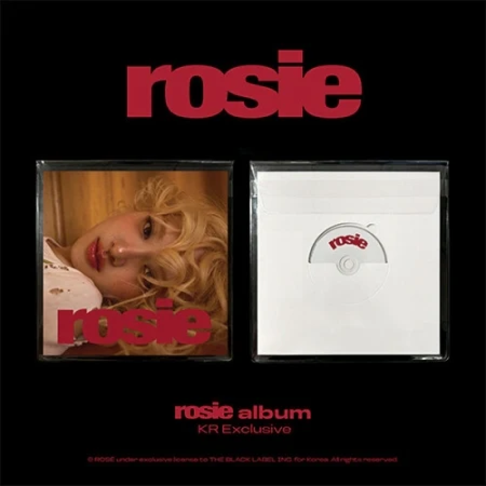 PRE-ORDER) ROSE - [ROSIE] 1st STUDIO Album RETAIL EXCLUSIVE Version