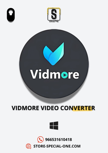 محوّل الفيديو Vidmore لمدة سنة جهاز واحد ويندوز
