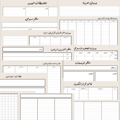 منظم بيسك الشامل بالعرض (بيج)