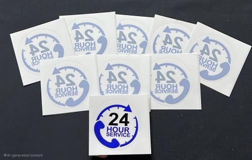 استكر خدمة ٢٤ ساعه