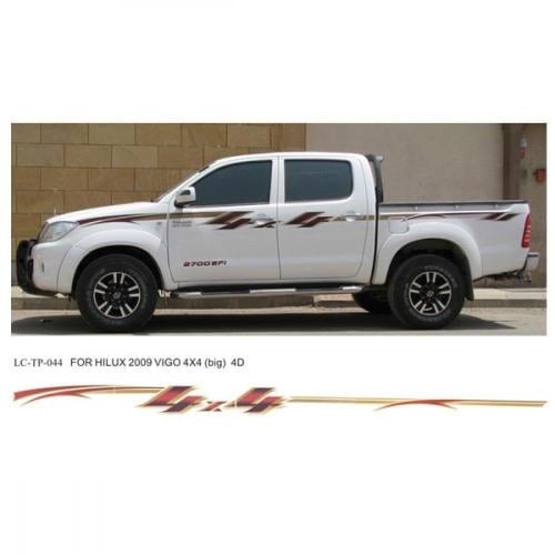 خط هايلوكس 2009 سعودي دبل غمارة و غمارتين و خمسة شنكار