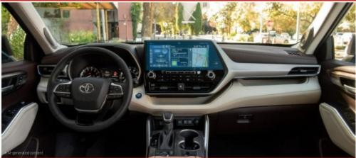 حماية شاشة تويوتا هايلندر