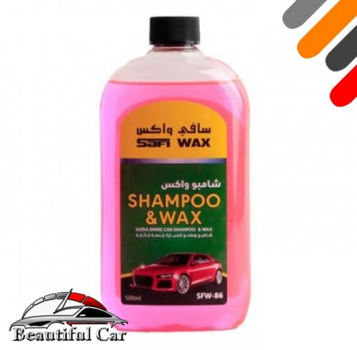 شامبو واكس 550 مل احمر