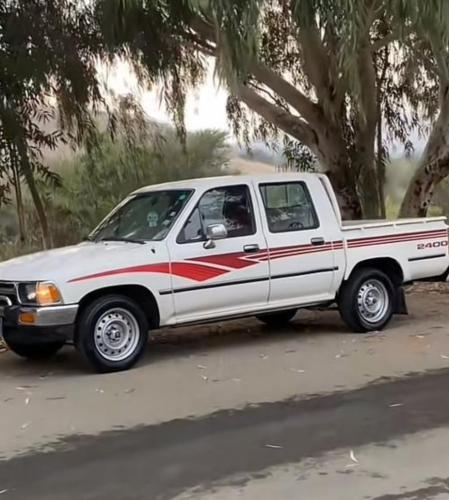 خط شطرطون هايلوكس 1996 غمارة و غمارتين و خمسة شنكار لون حسب الطلب