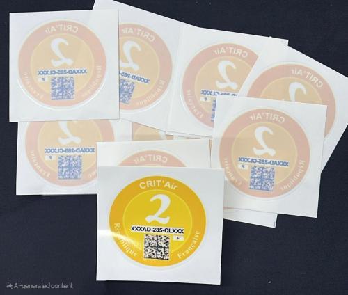 استكر فحص crit air 2