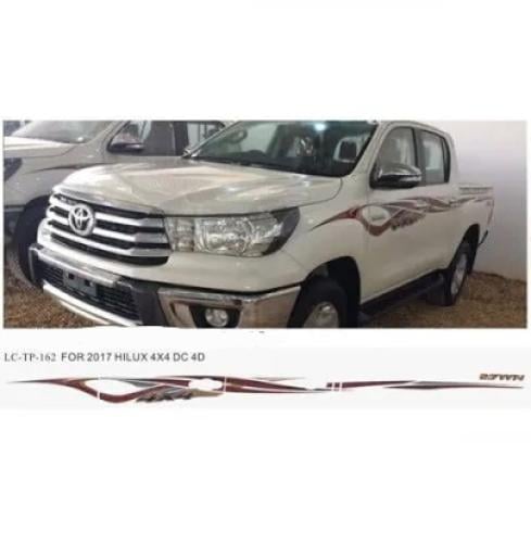 خط هايلوكس 2017 بريمي ٢ غمارة و غمارتين و خمسة شنكار 4x4