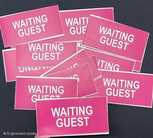 استكر الضيف بالأنتظار wating guest