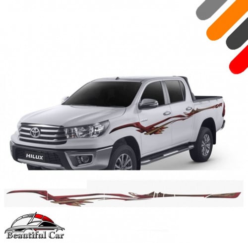 خط هايلوكس 2017 سعودي غمارة و غمارتين و خمسة شنكار