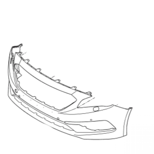 صدام أمامي فل كامل سوناتا 2015-2017 اصلي
