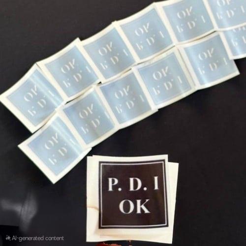 استكر ok pdi اسود