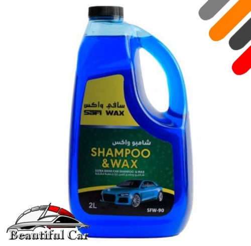 سافي واكس شامبو واكس ازرق 2لتر SFW-90