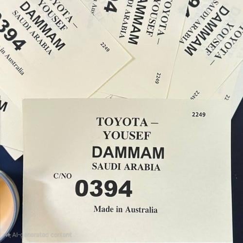 برنت خلفي كامري اصفر