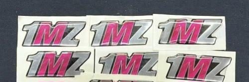 استيكر 1MZ بارز