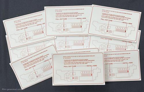 استكر فيوزات تويوتا