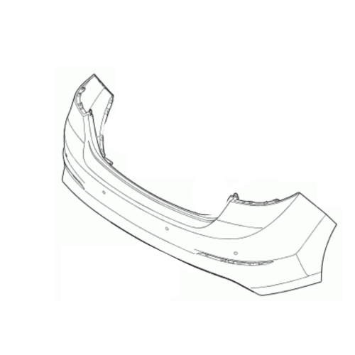 صدام خلفي هيونداي إلنترا 2017-2018 اصلي