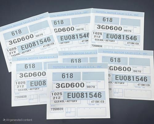 استكر برنت تويوتا