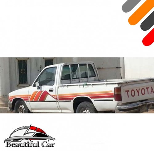 خط شطرطون هايلوكس 1993 غمارة و غمارتين و خمسة شنكار