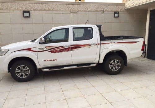 خط هايلوكس 2015 سعودي دبل غمارة و غمارتين و خمسة شنكار