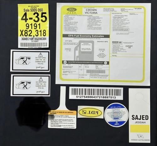 بكج فورد فكتوريا 1998-2012