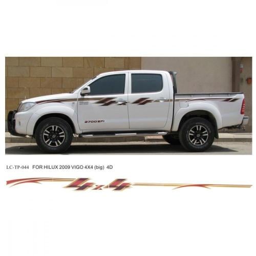 خط هايلوكس 2009 سعودي دبل غمارة و غمارتين و خمسة شنكار