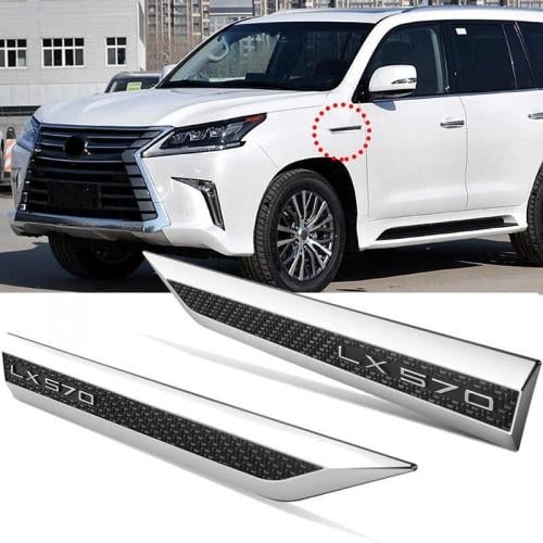 علامة ملصق رفرف لكزس LX570 موديل 2016 - 2022