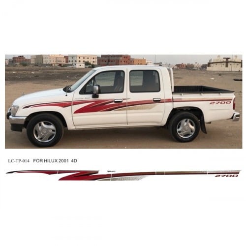 خط شطرطون هايلوكس 2001 غمارة و غمارتين و خمسة شناكر