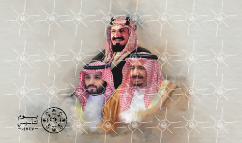 صور يوم التأسيس أحجام مختلفة