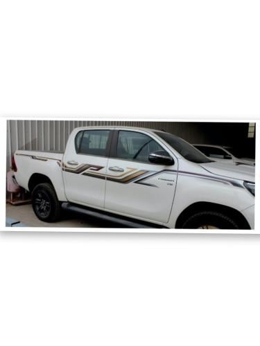 خط شطرطون هايلوكس 2021 فطيمي دبل