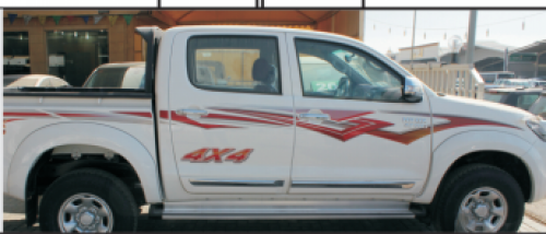 خط هايلوكس 2015 بريمي دبل الدفعة الثانية غمارة و غمارتين و خمسة شنكار