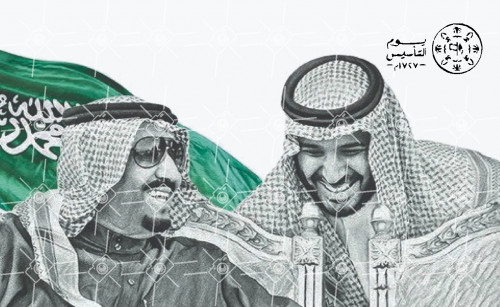 صور يوم التأسيس أحجام مختلفة