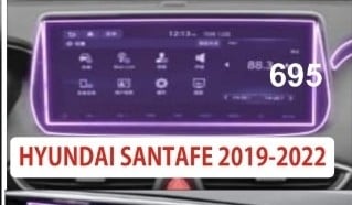 حماية شاشة هونداي سانتافيه