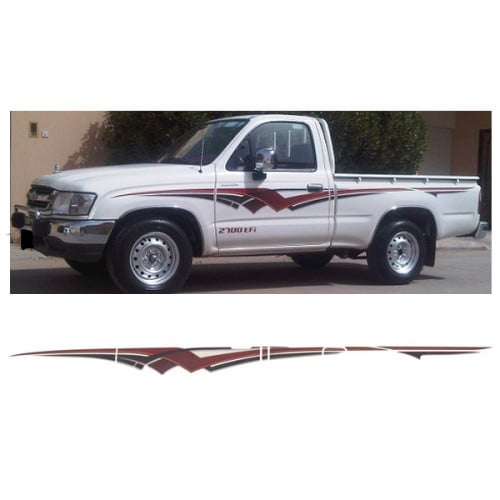 خط هايلوكس 2005 سعودي غمارة و غمارتين وخمسة شنكار