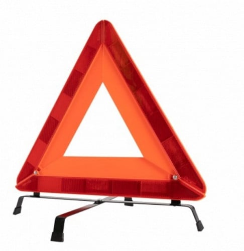 مثلث تحذيري قابل لطي