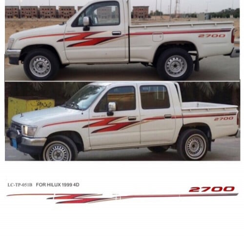 خط شطرطون هايلوكس 1999 غمارة و غمارتين و خمسة شناكر