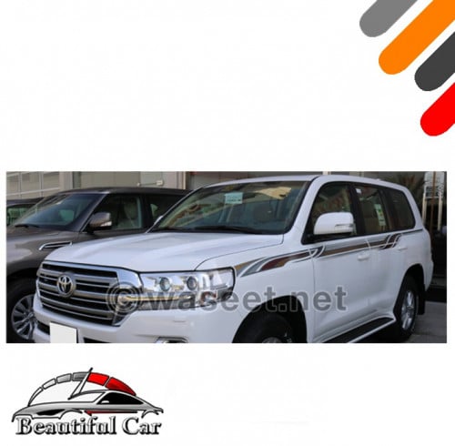 خط لاندكروزر 2017 جي اكس ار