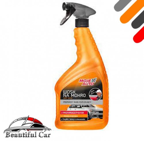 moje auto WOSK NA MOKRO