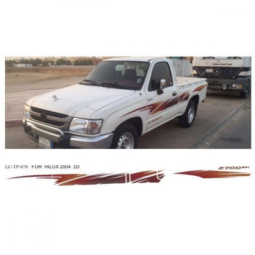 خط هايلوكس 2004 سعودي غمارة و غمارتين و خمسة شناكر