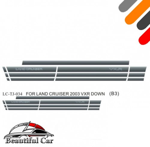 خط تحت لاندكروزر 2003 في اكس ار