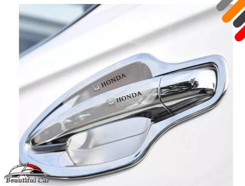 استكر مقابض باب السيارة 4 قطع - هوندا