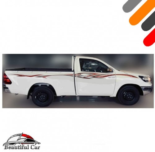 خط هايلوكس 2022 كويتي  غمارة و غمارتين و خمسة شنكار