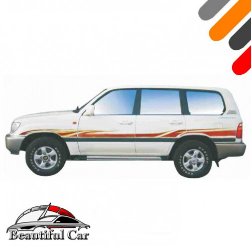 خط لاندكروزر 2005 جي اكس ار