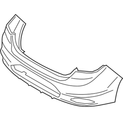 صدام خلفي هيونداي إلنترا 2019-2020 أصلي