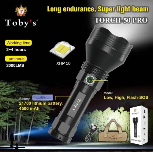 Toby's New Torch50 Pro Multi-Functional USB Rechar...