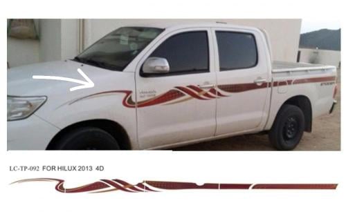 خط هايلوكس 2013 سعودي رفارف فقط تصلح للدبل والعادي