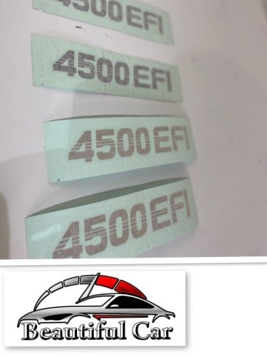 استكر 4500 فضي وذهبي للجيب الشاص 2001- 2009