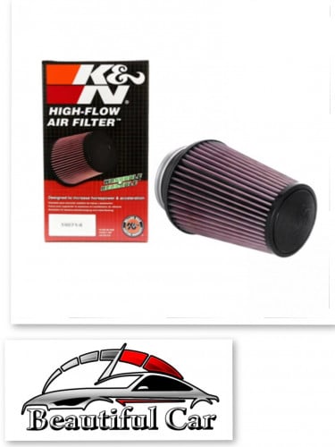 فلتر هواء رياضي كي ان - KN - طويل 4 انش