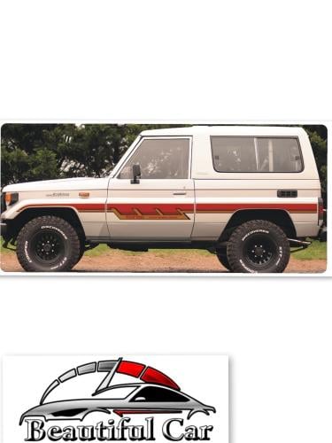 خط شطرطون ١٩٨٧ لاندكروزر ربع